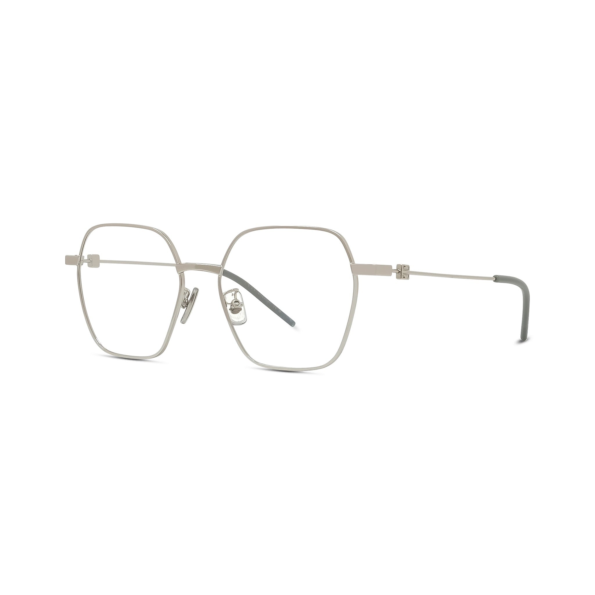 GV SPEED Silver Geometric Eyeglasses