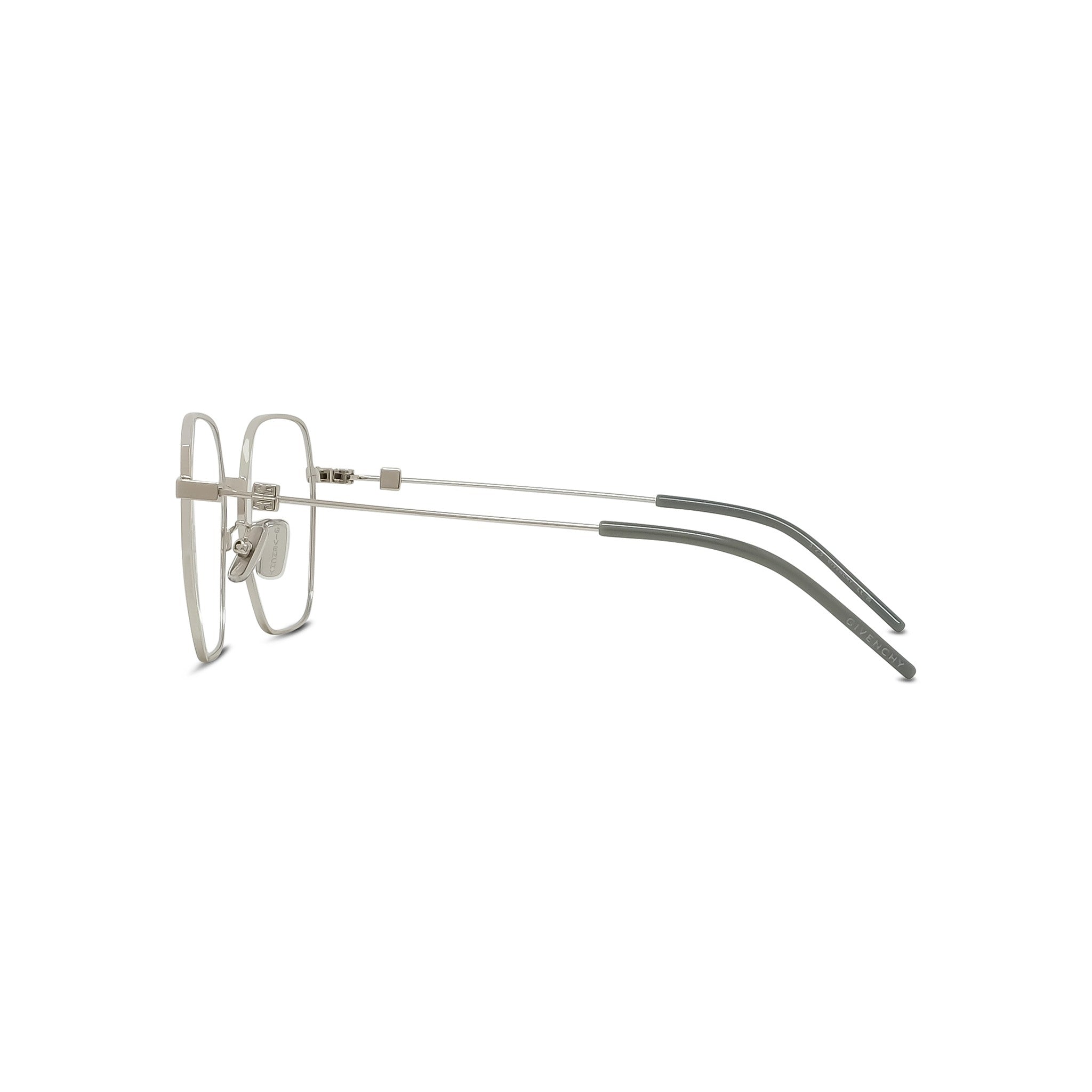 GV SPEED Silver Geometric Eyeglasses