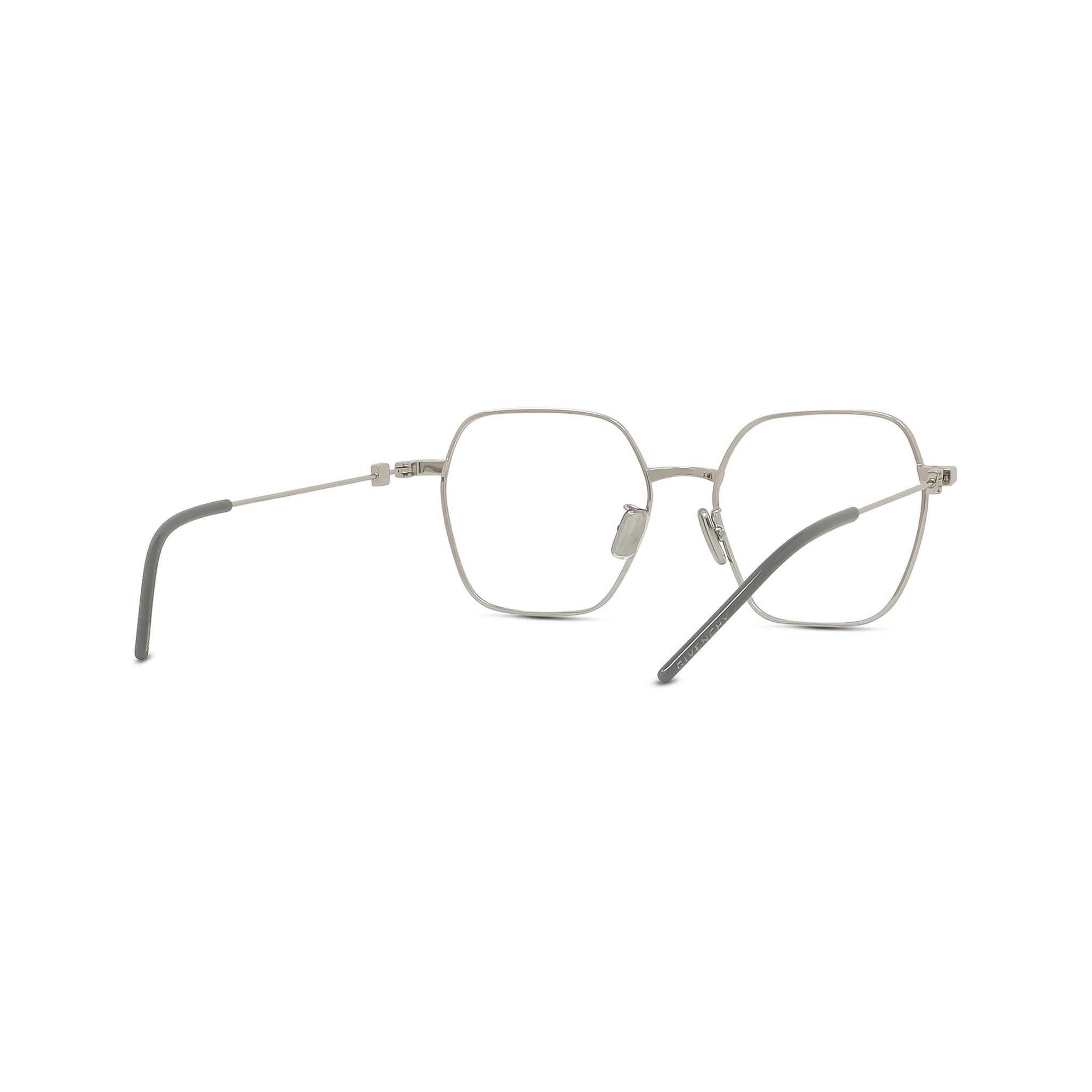 GV SPEED Silver Geometric Eyeglasses