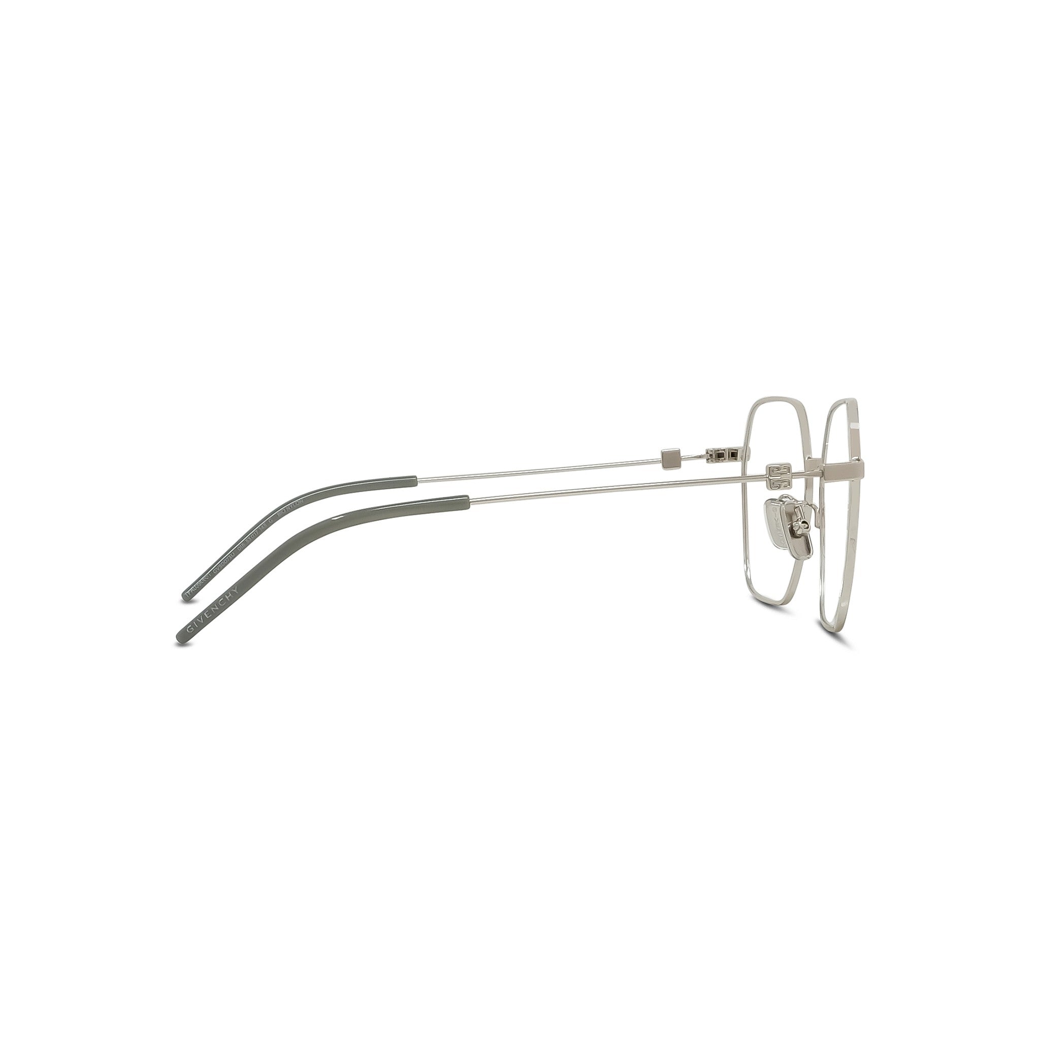 GV SPEED Silver Geometric Eyeglasses