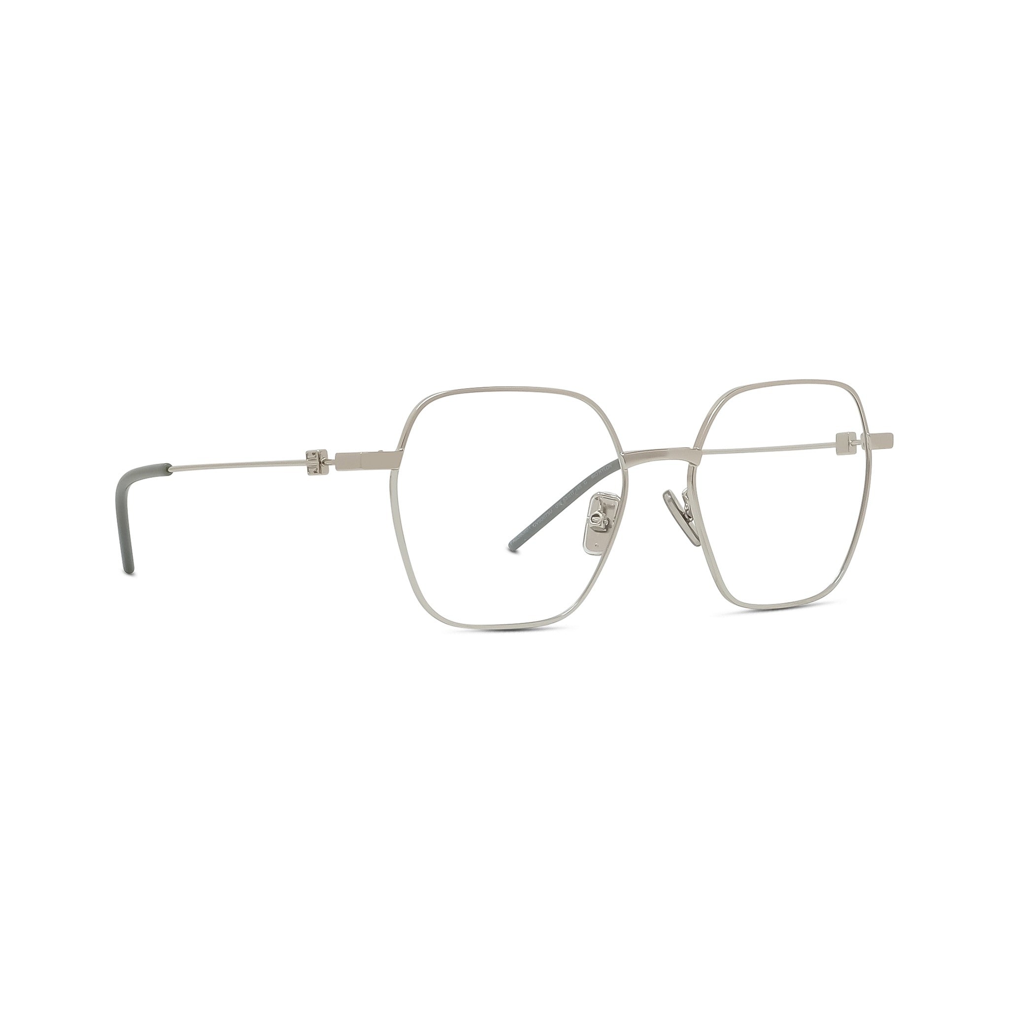 GV SPEED Silver Geometric Eyeglasses