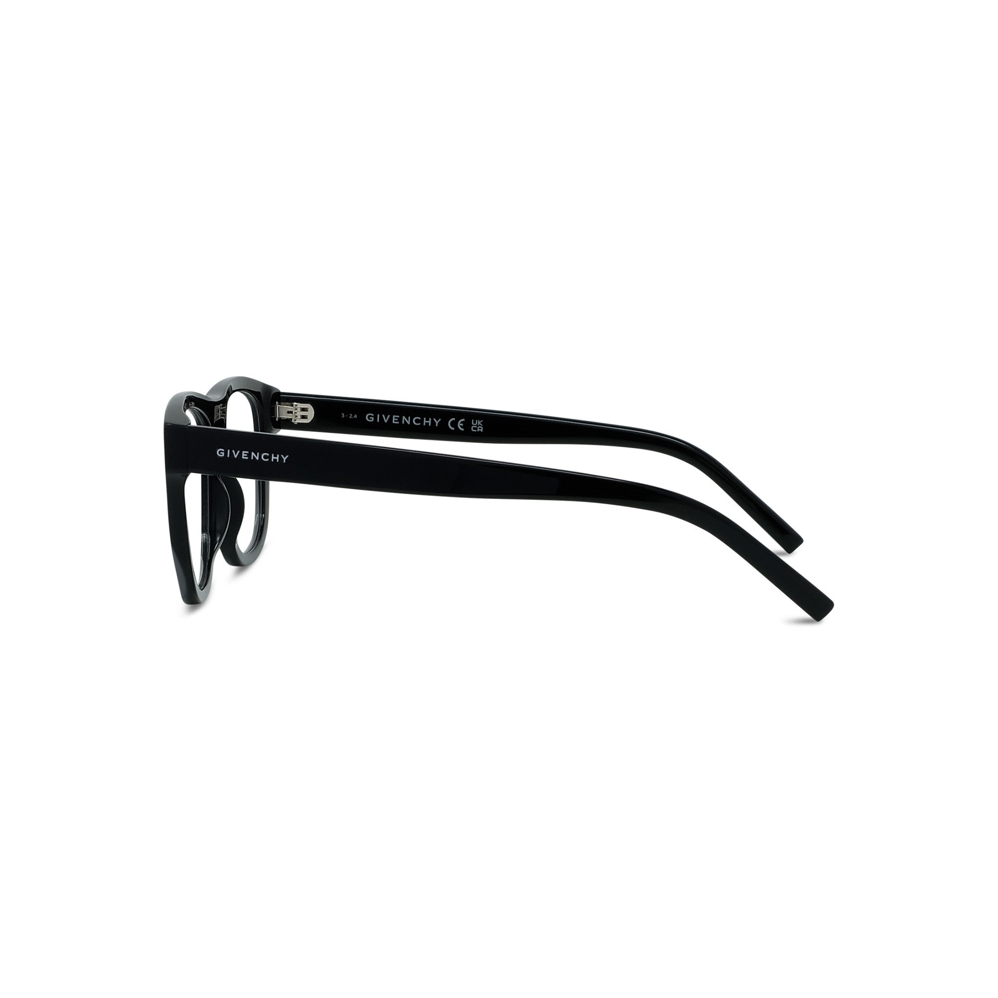 GV DAY Black Geometric Eyeglasses