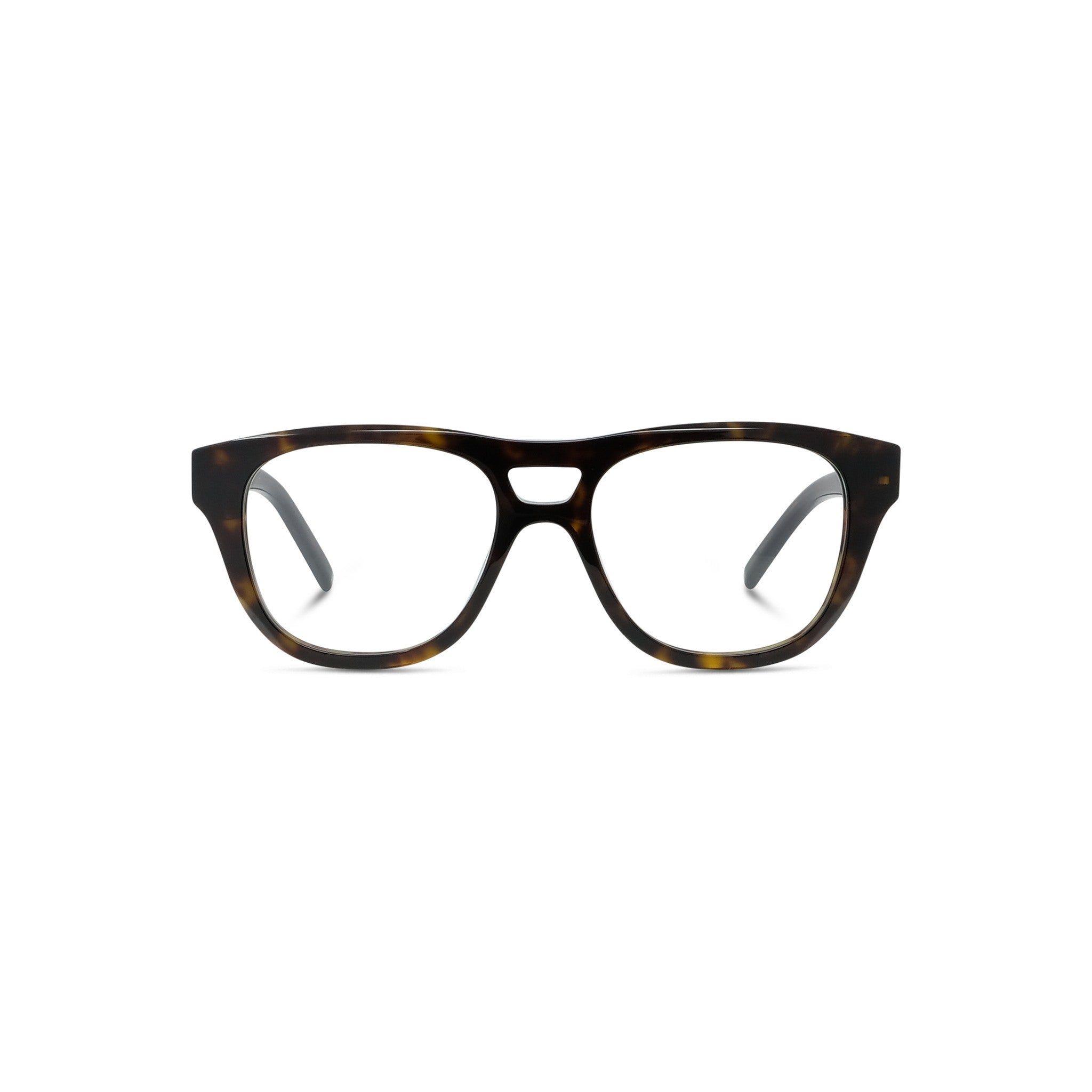 GV DAY Havana Geometric Eyeglasses