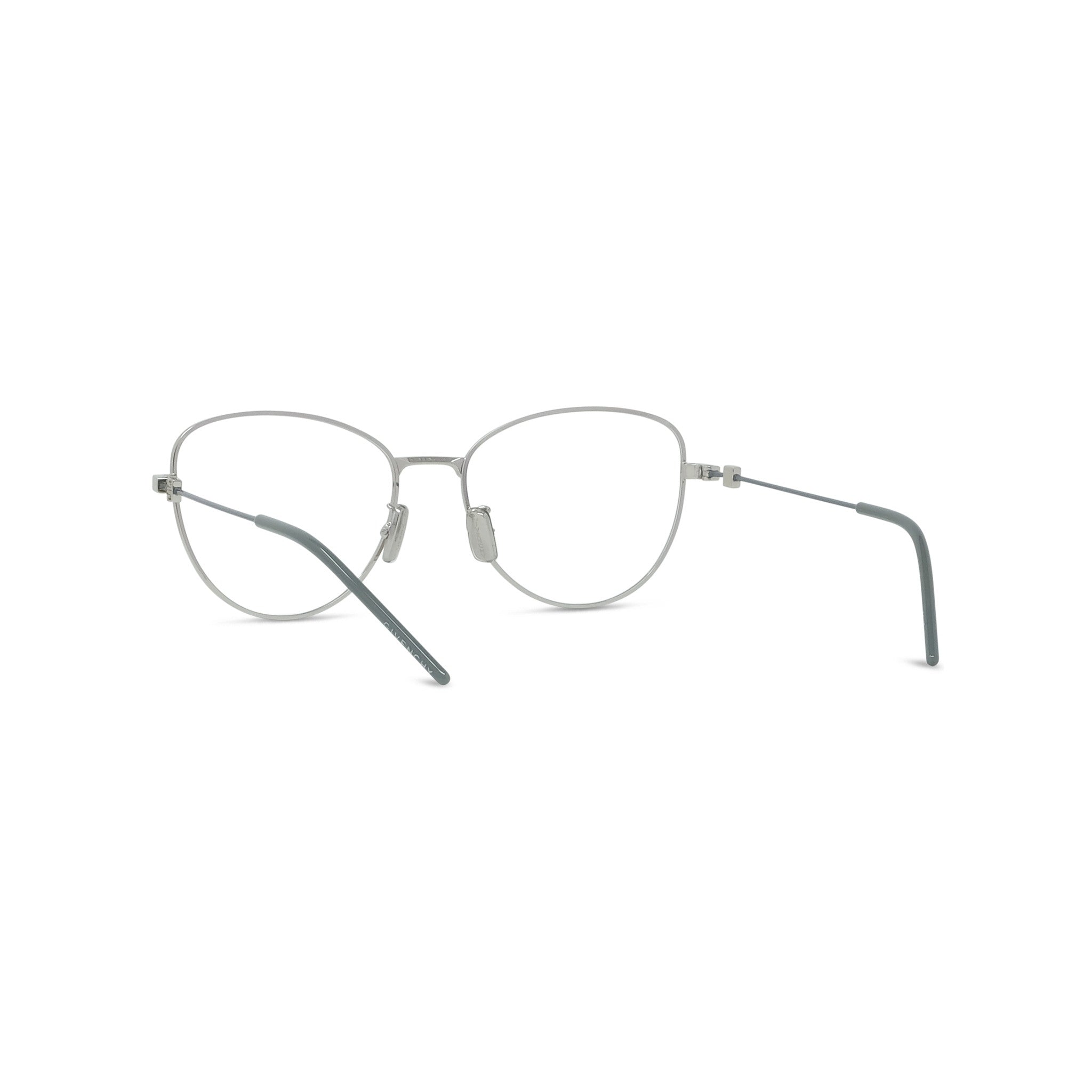 GV SPEED Silver Geometric Eyeglasses