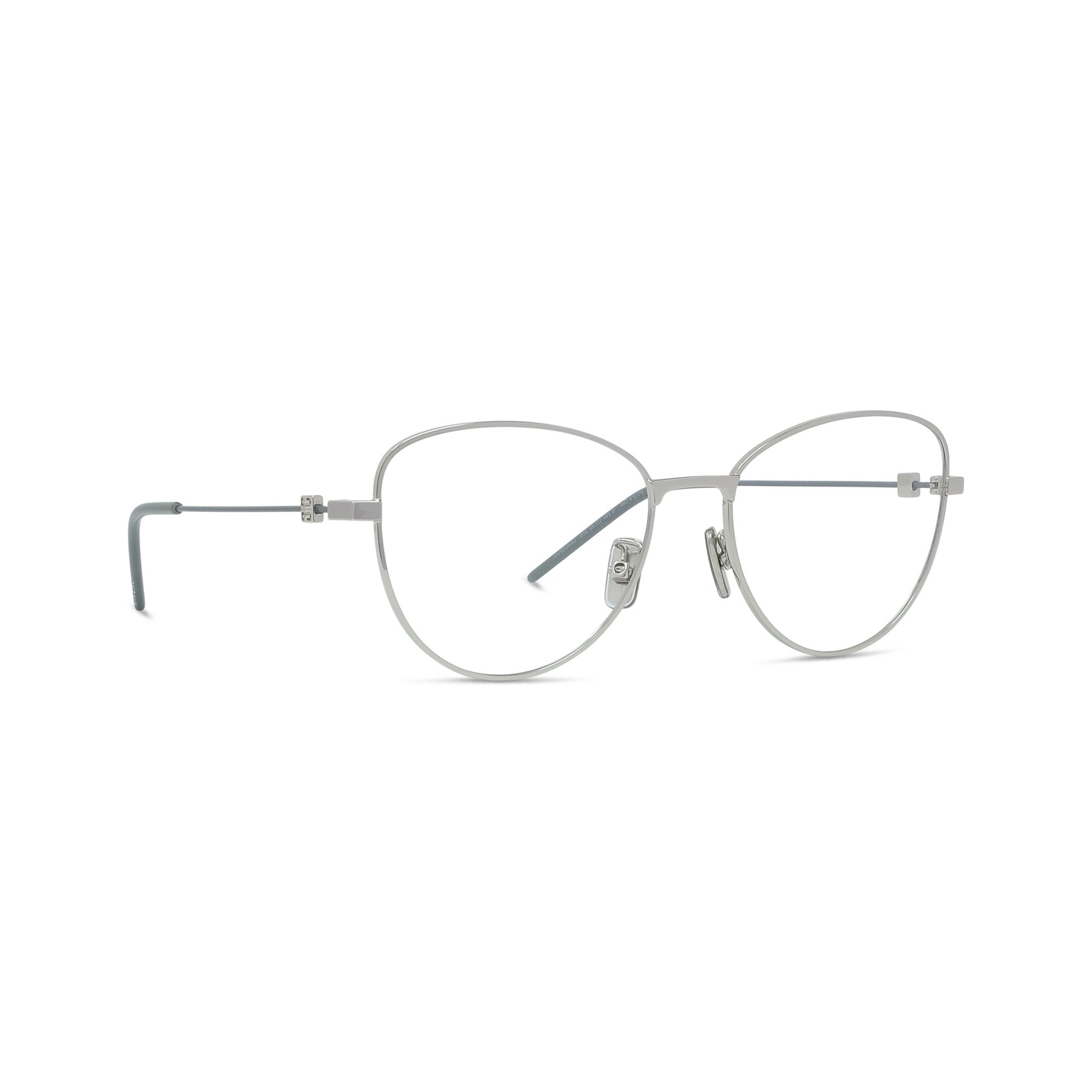 GV SPEED Silver Geometric Eyeglasses
