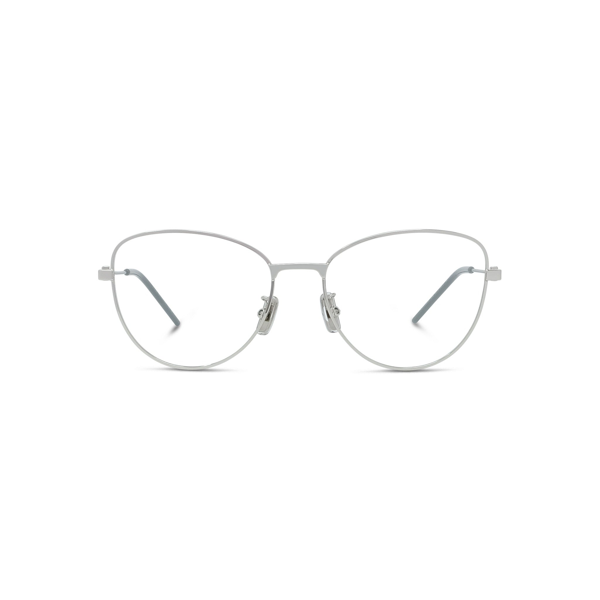 GV SPEED Silver Geometric Eyeglasses