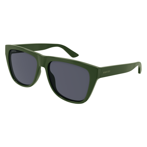 Gucci ski goggles in green injected