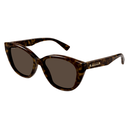 Gucci GG1588S 002 Havana Sunglasses for Woman | LookerOnline