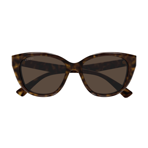 Gucci GG1588S 002 Havana Sunglasses for Woman | LookerOnline