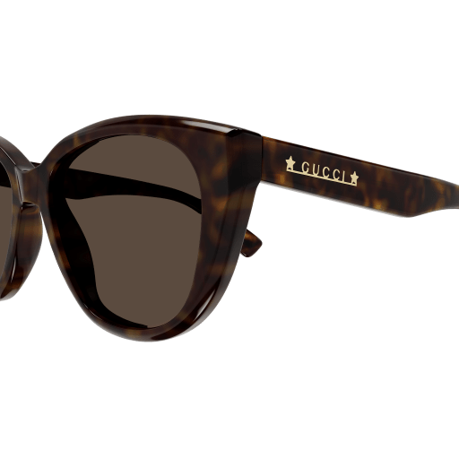 Gucci GG1588S 002 Havana Sunglasses for Woman | LookerOnline