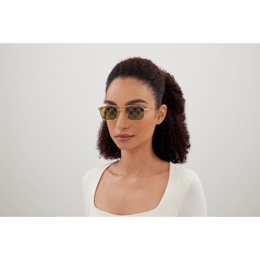 Gucci GG1804S 002 Gold Sunglasses for Woman – LookerOnline