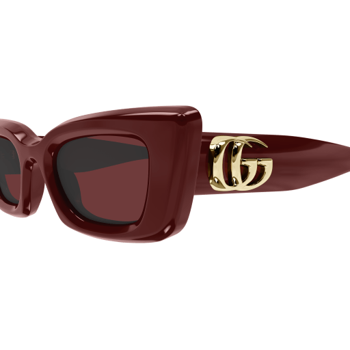 サングラス GUCCI Gucci - GG1338S - 007 burgundy burgundy red サングラス GUCCI Gucci - GG1338S - 007 burgundy burgundy red