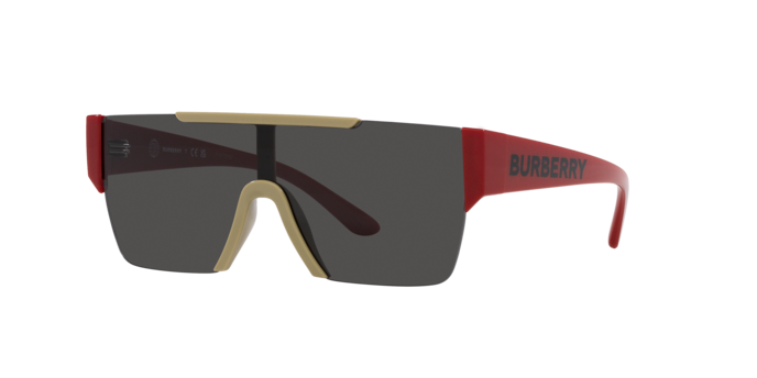 Burberry JB4340 50 Grey Gradient & Red Sunglasses