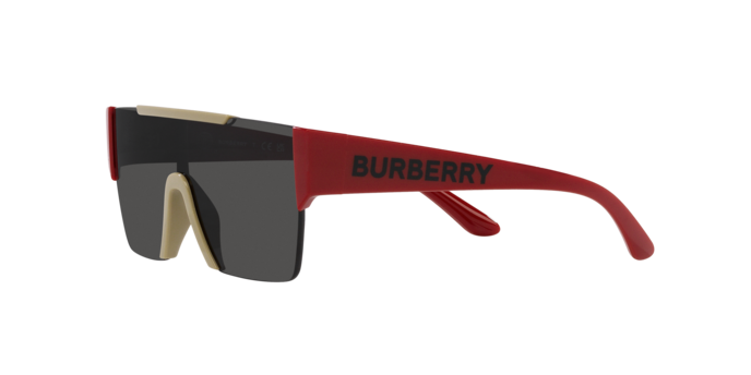 Burberry JB4340 50 Grey Gradient & Red Sunglasses