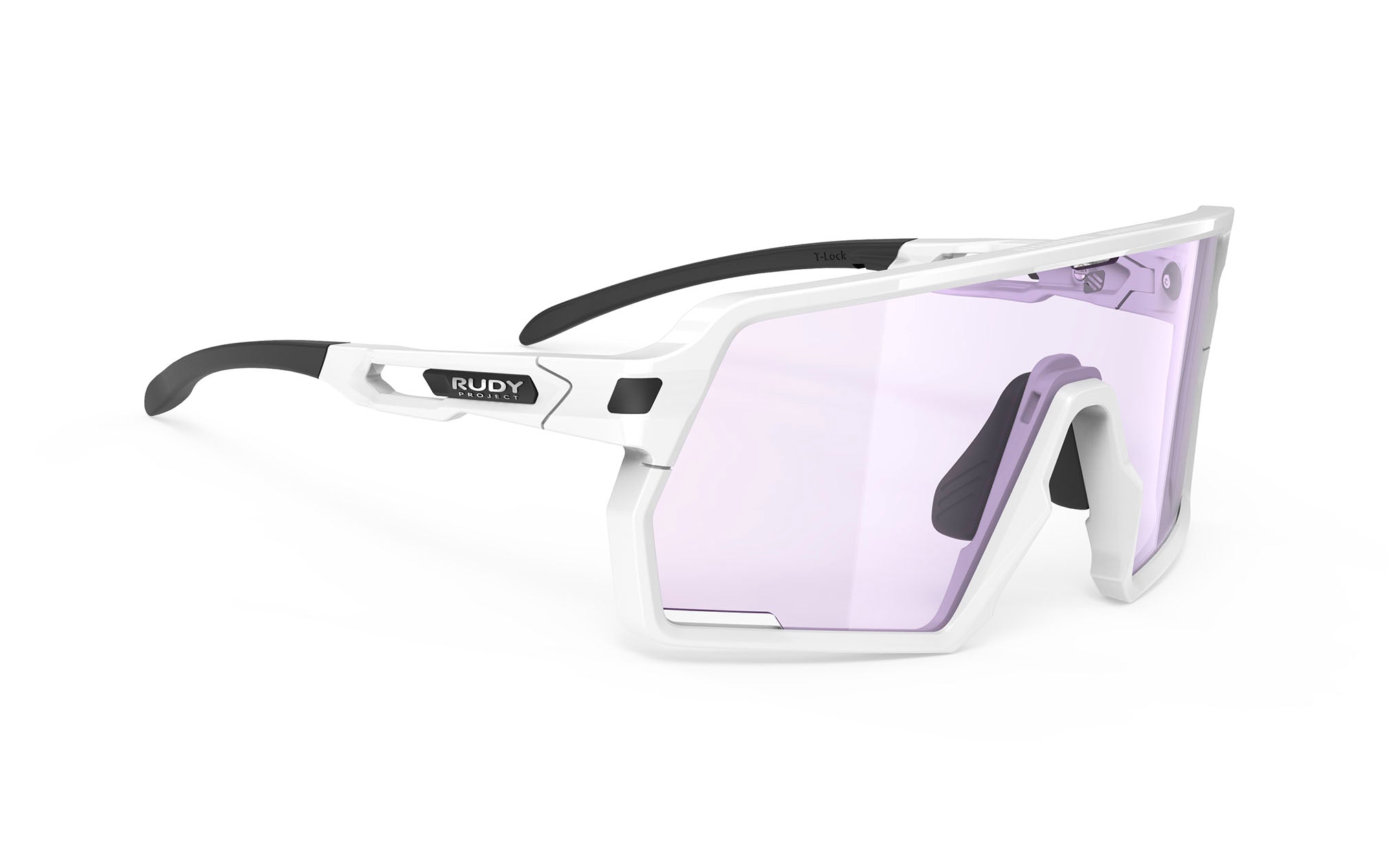 Rudy Project Kelion SP857569-0000 WHITE GLOSS - Impactx 2 Laser Purple