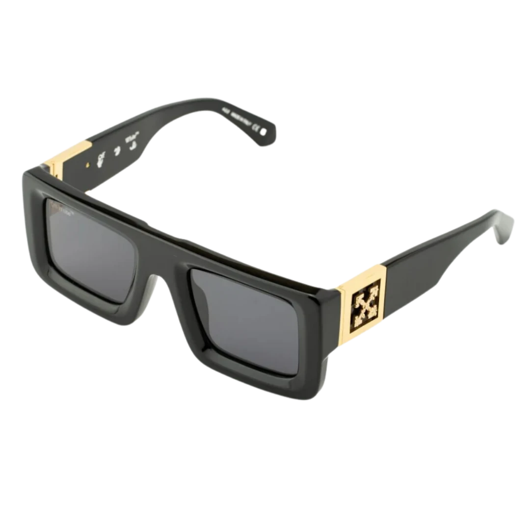 Leonardo Sunglasses black - off white | LookerOnline