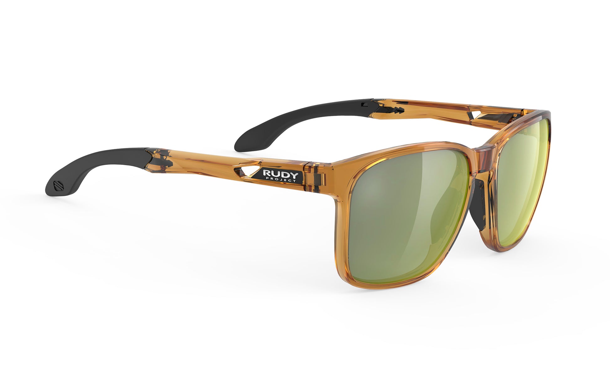 Rudy Project Lightflow A SP823283-0000 CRYSTAL BUTTERSCOTCH GLOSS - Laser Green