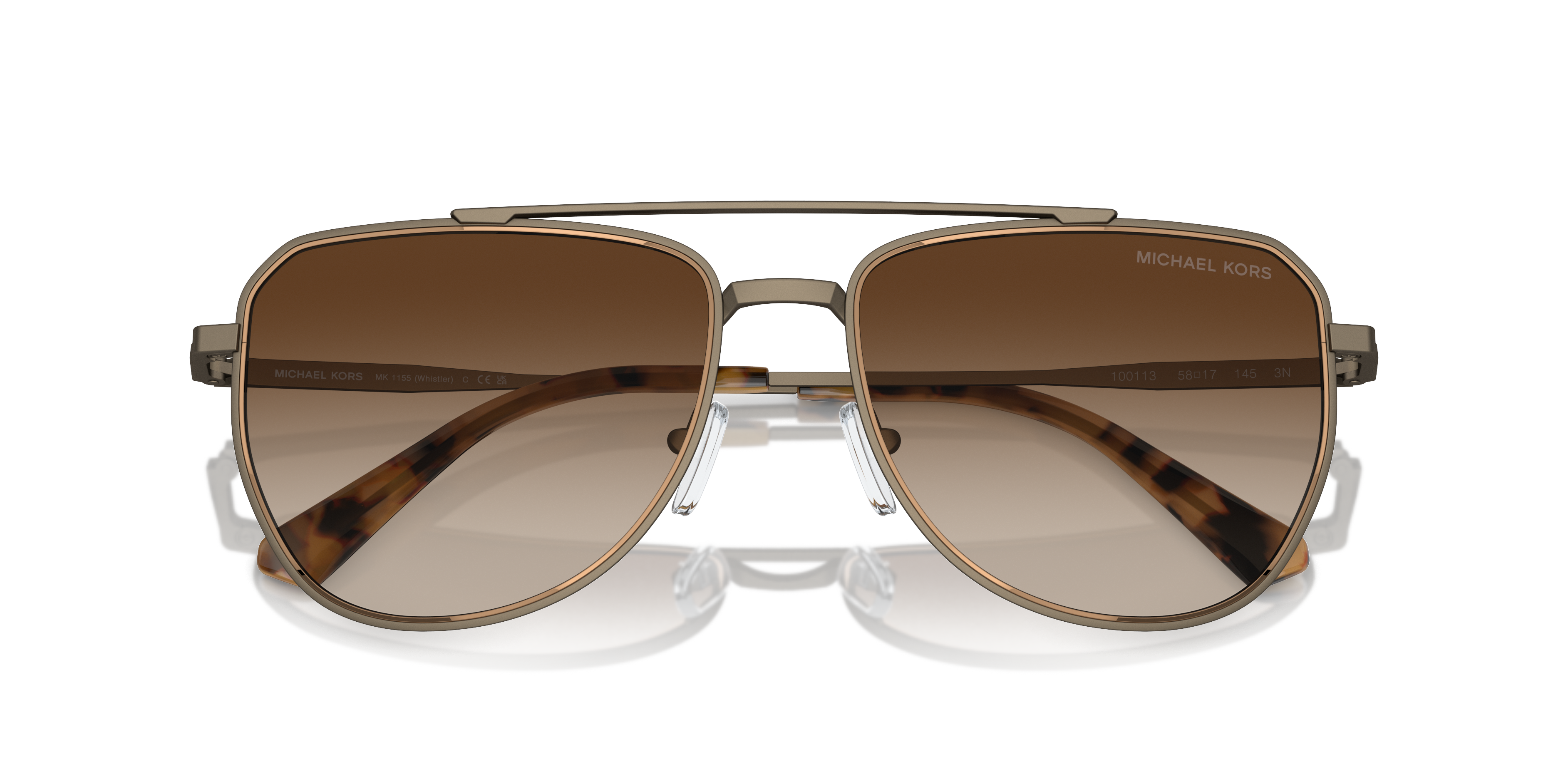 Michael Kors Whistler Sunglasses MK1155 100113