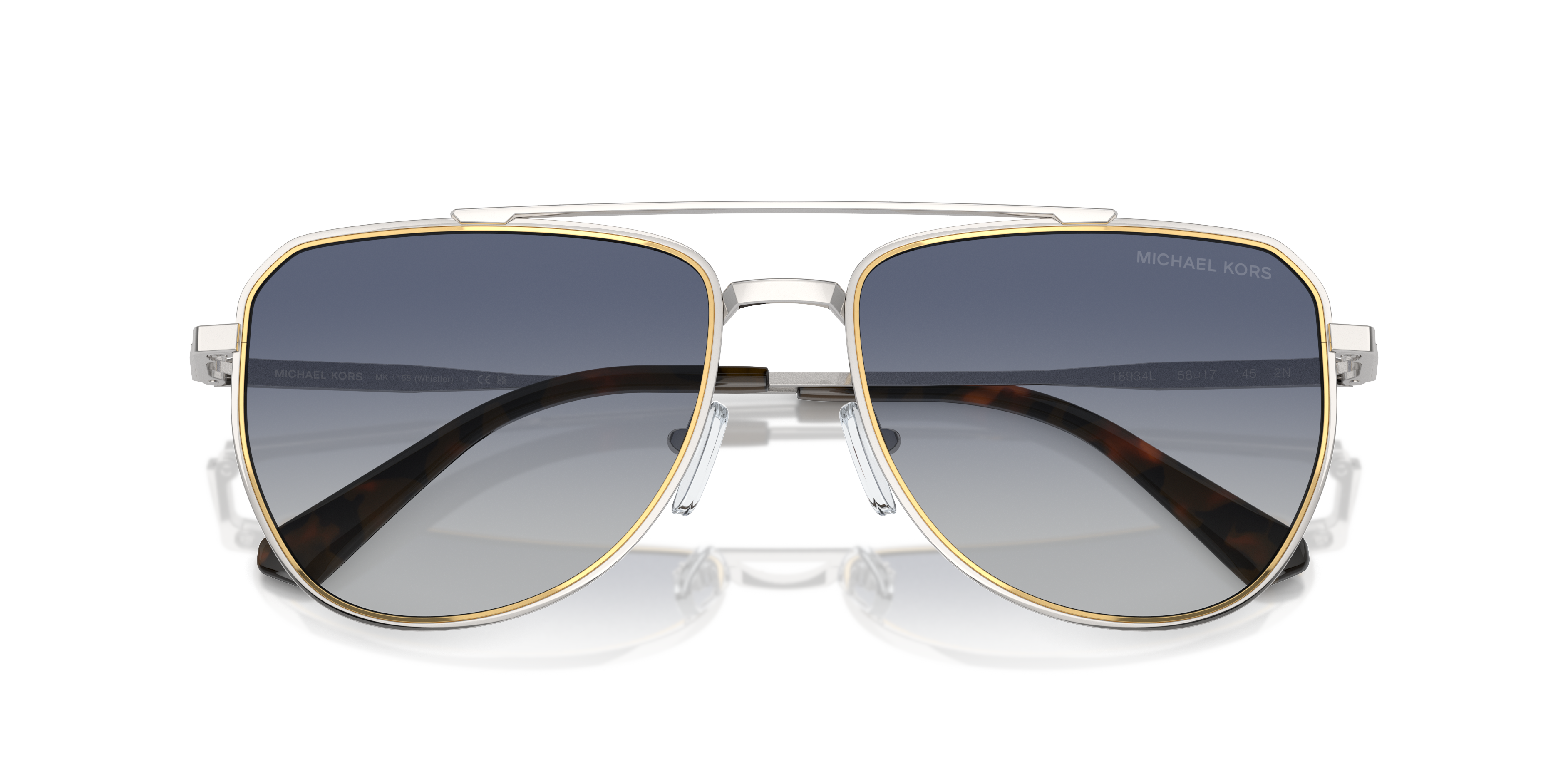 Michael Kors Whistler Sunglasses MK1155 18934L