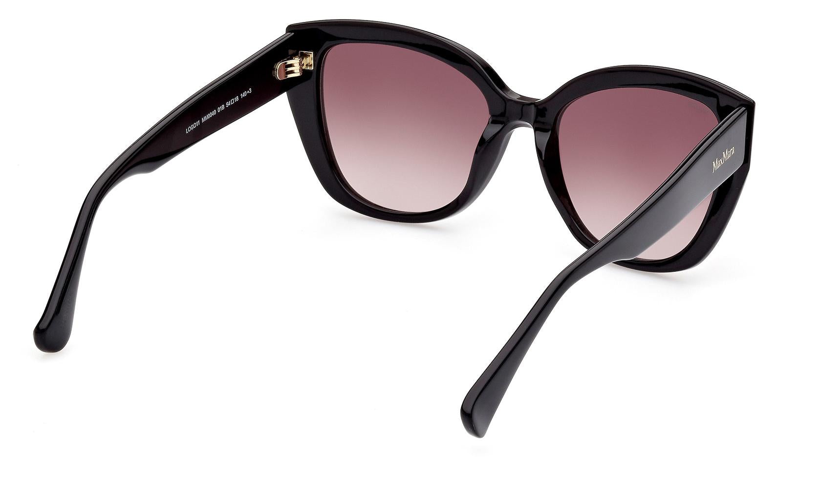 Maxmara Logo11 Sunglasses MM0040 01B