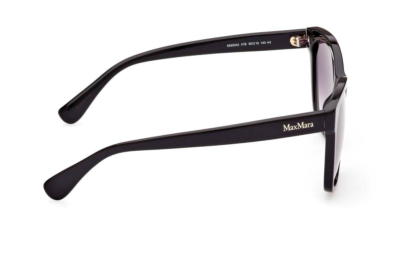 Maxmara Logo9 Sunglasses MM0042 01B