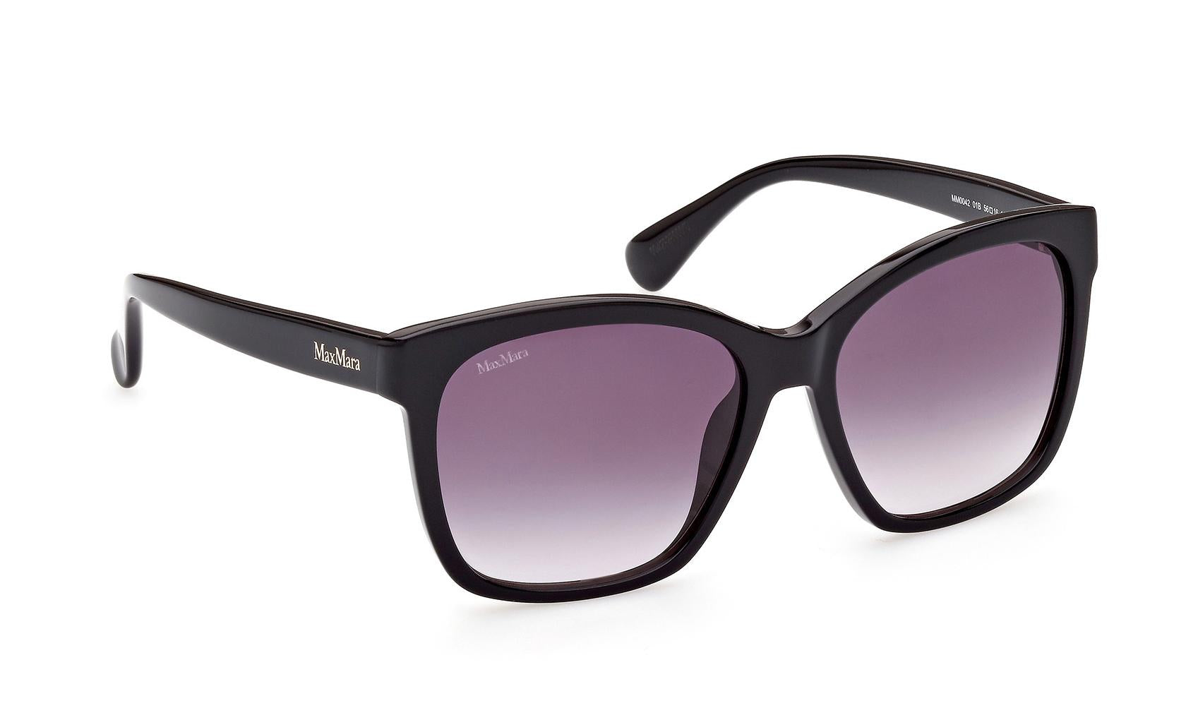 Maxmara Logo9 Sunglasses MM0042 01B
