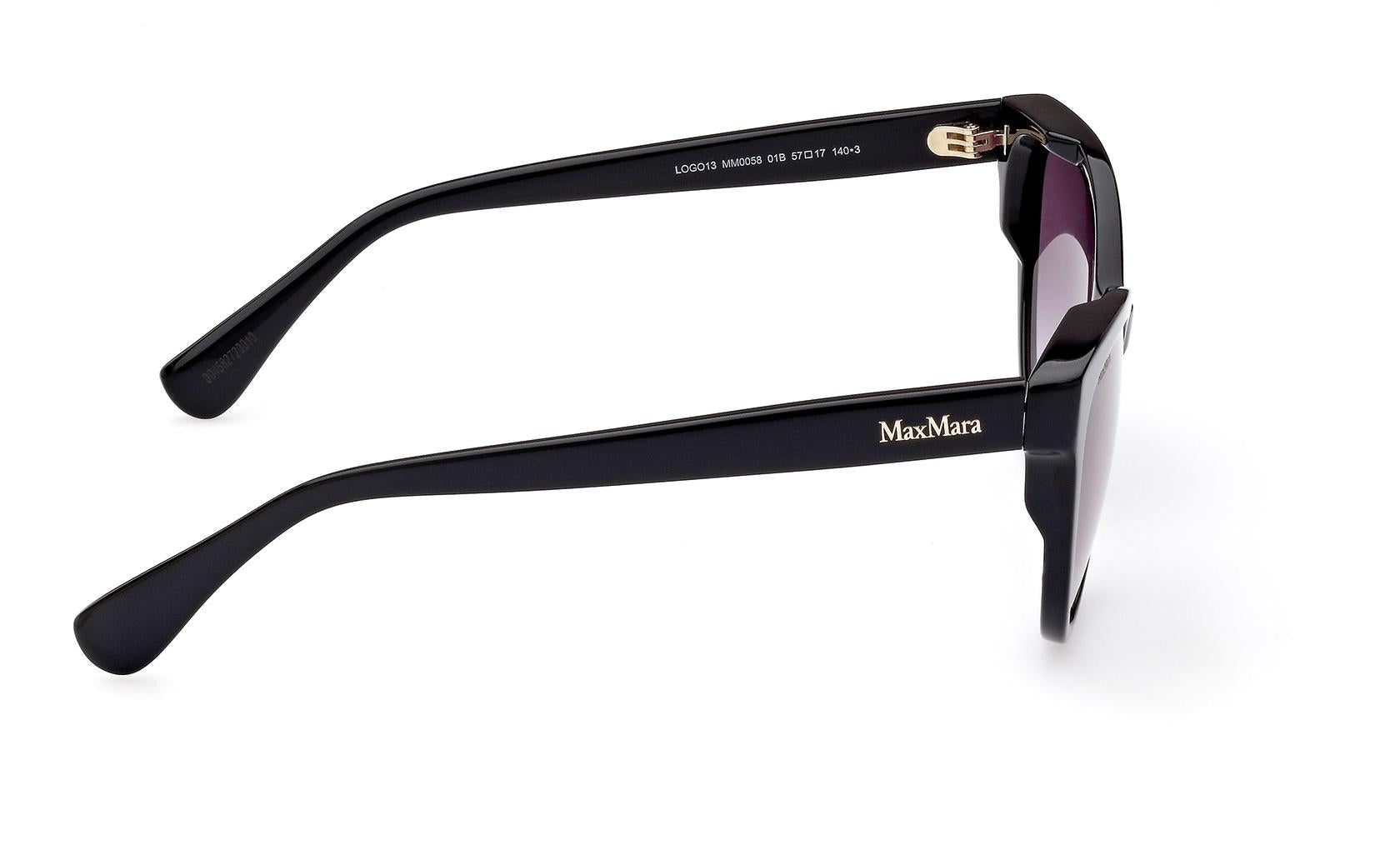 Maxmara Logo13 Sunglasses MM0058 01B