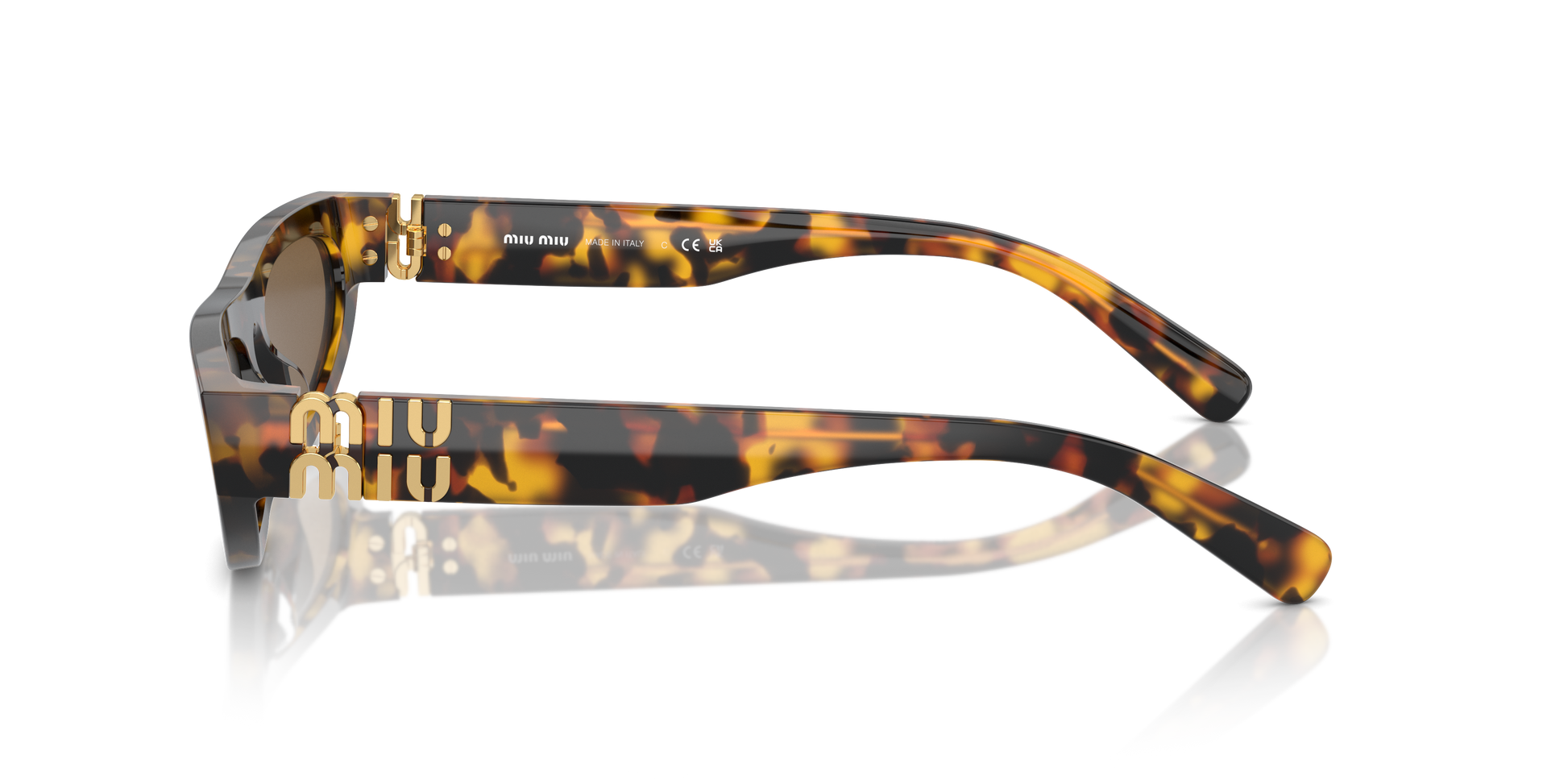 Miu Miu MU 07ZS VAU06B Honey Havana Sunglasses for Woman Miu Miu MU 07ZS VAU06B Honey Havana Sunglasses for Woman