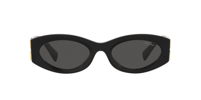 Miu Miu MU 11WS 1AB5S0 Black Sunglasses for Woman - LookerOnline