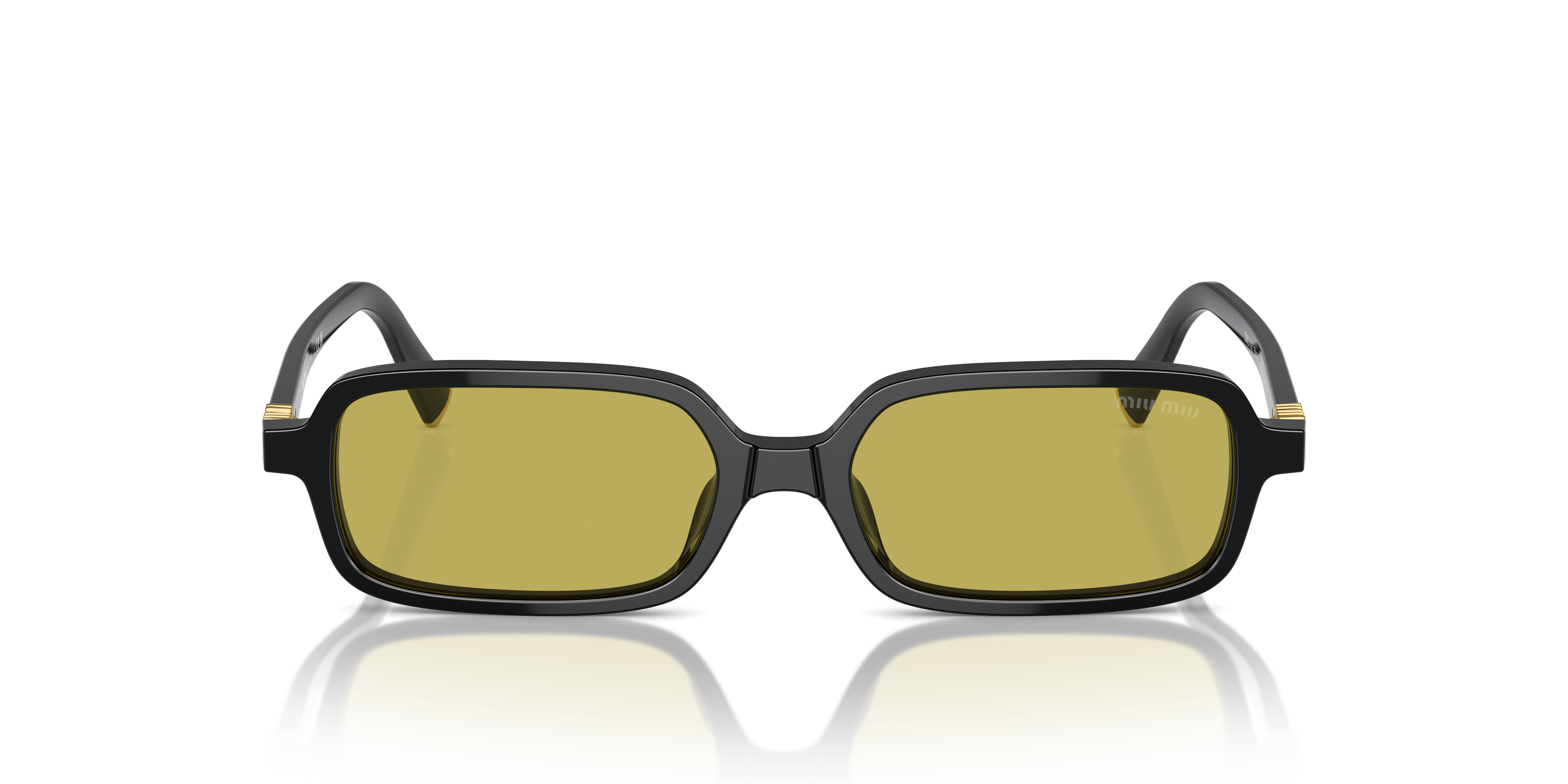 Miu Miu MU 11ZS 16K01O Black Sunglasses for Woman – LookerOnline Miu Miu MU 11ZS 16K01O Black Sunglasses for Woman – LookerOnline