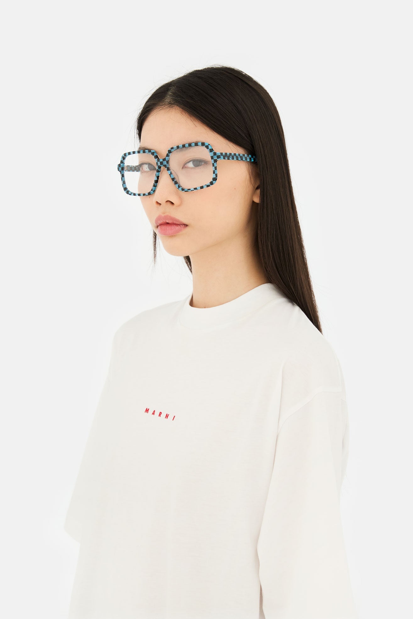 Marni Arixo Blue/Black Checks