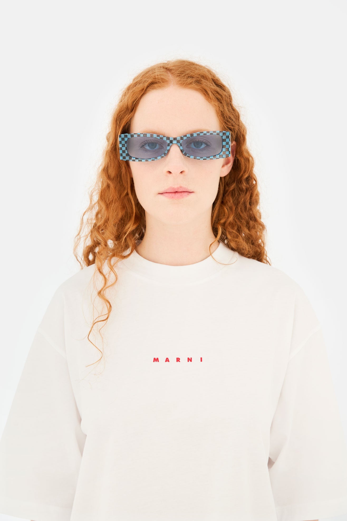 Marni Zokoa Blue/Black Checks