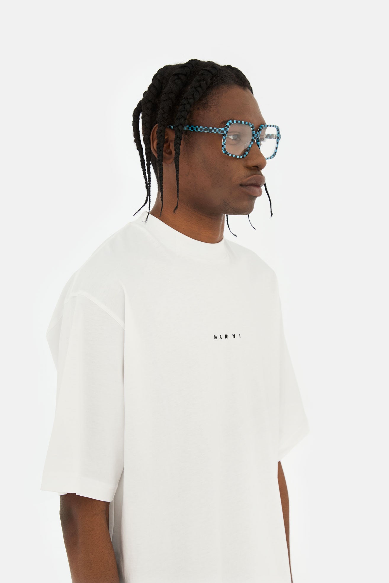 Marni Arixo Blue/Black Checks