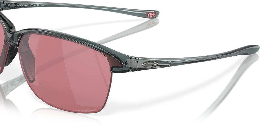 ホーリー・エルフ ARS9 Oakley Unstoppable OO9191 919122 Crystal Black Sunglasses for