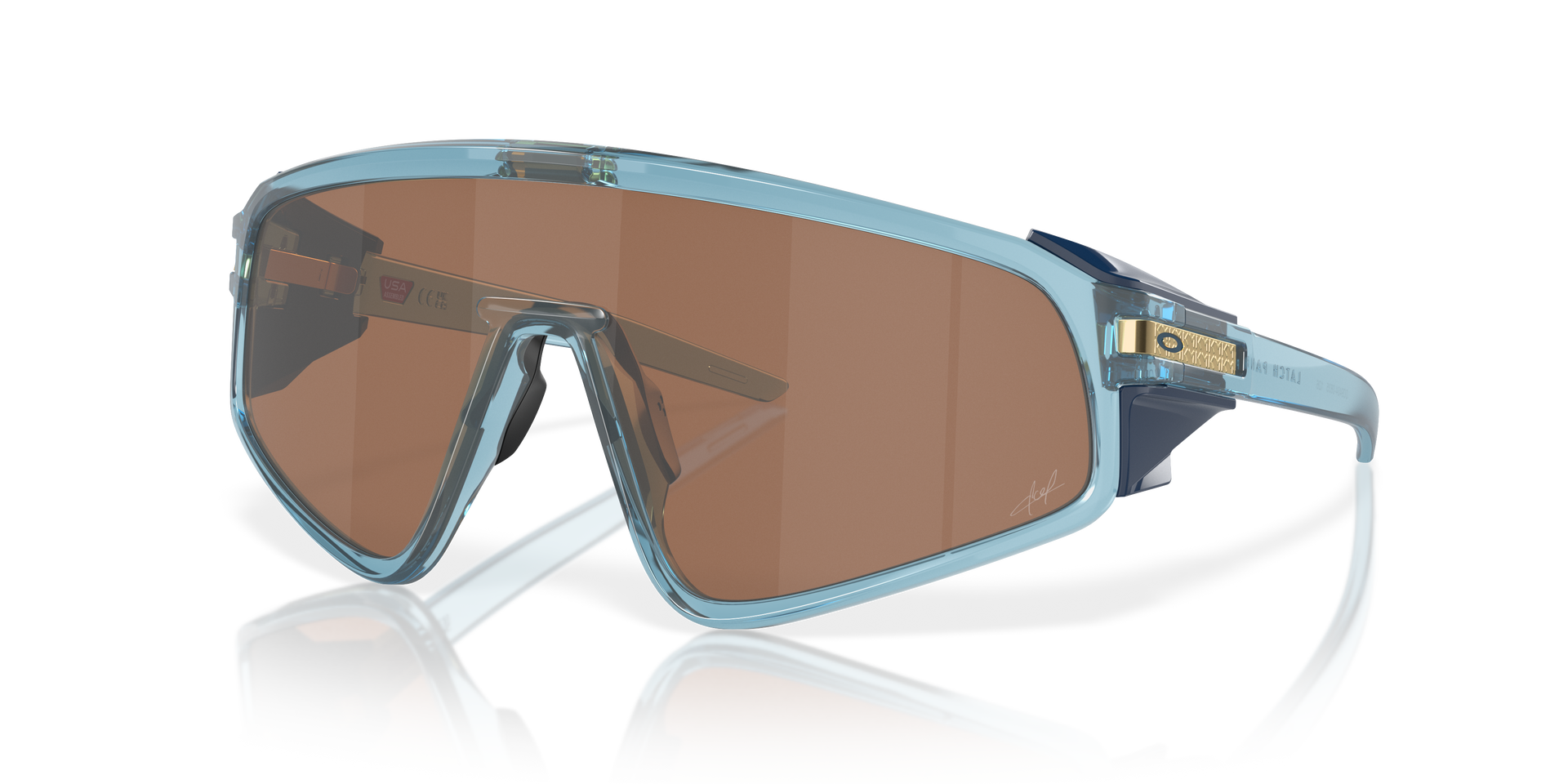 Oakley Latch Panel OO9404 940408 Transparent Stonewash Sunglasses