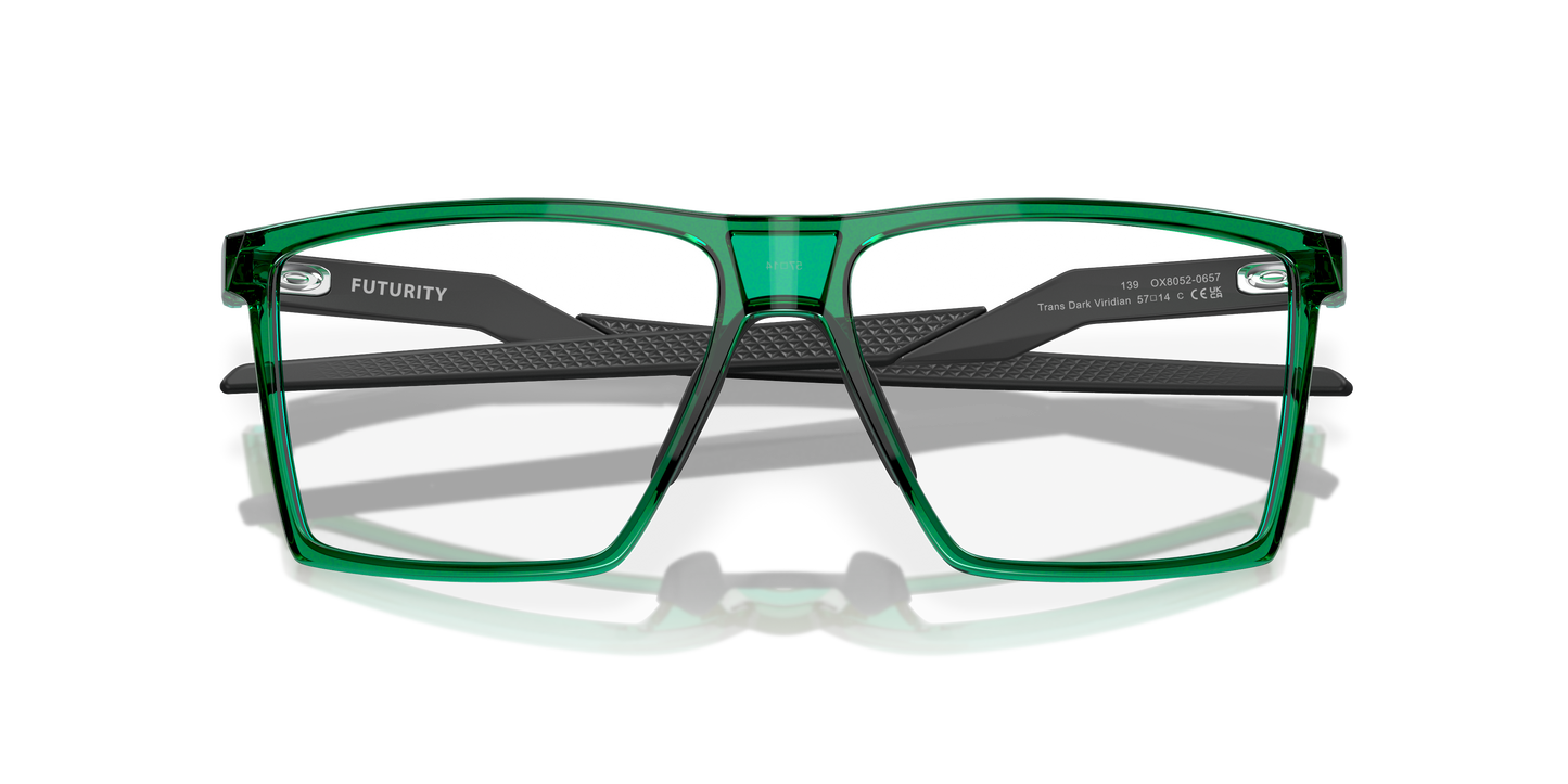 Oakley Futurity OX805206 - Transparent Dark Viridian Eyeglasses ...