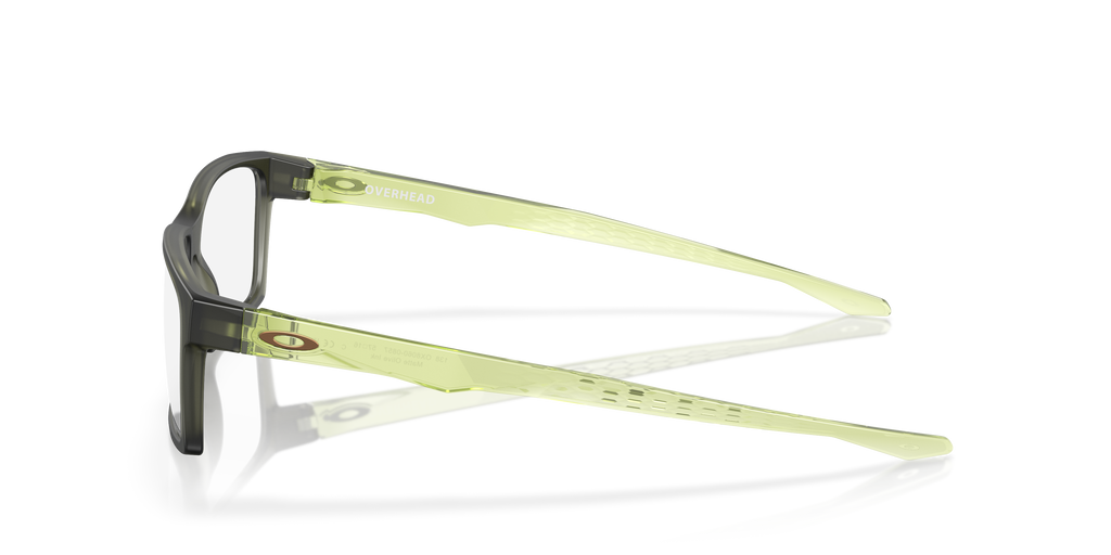 mono okufuli　モノ　オクフリ　matte clear Oakley Overhead OX8060 806008 Matte Olive Ink Eyeglasses for