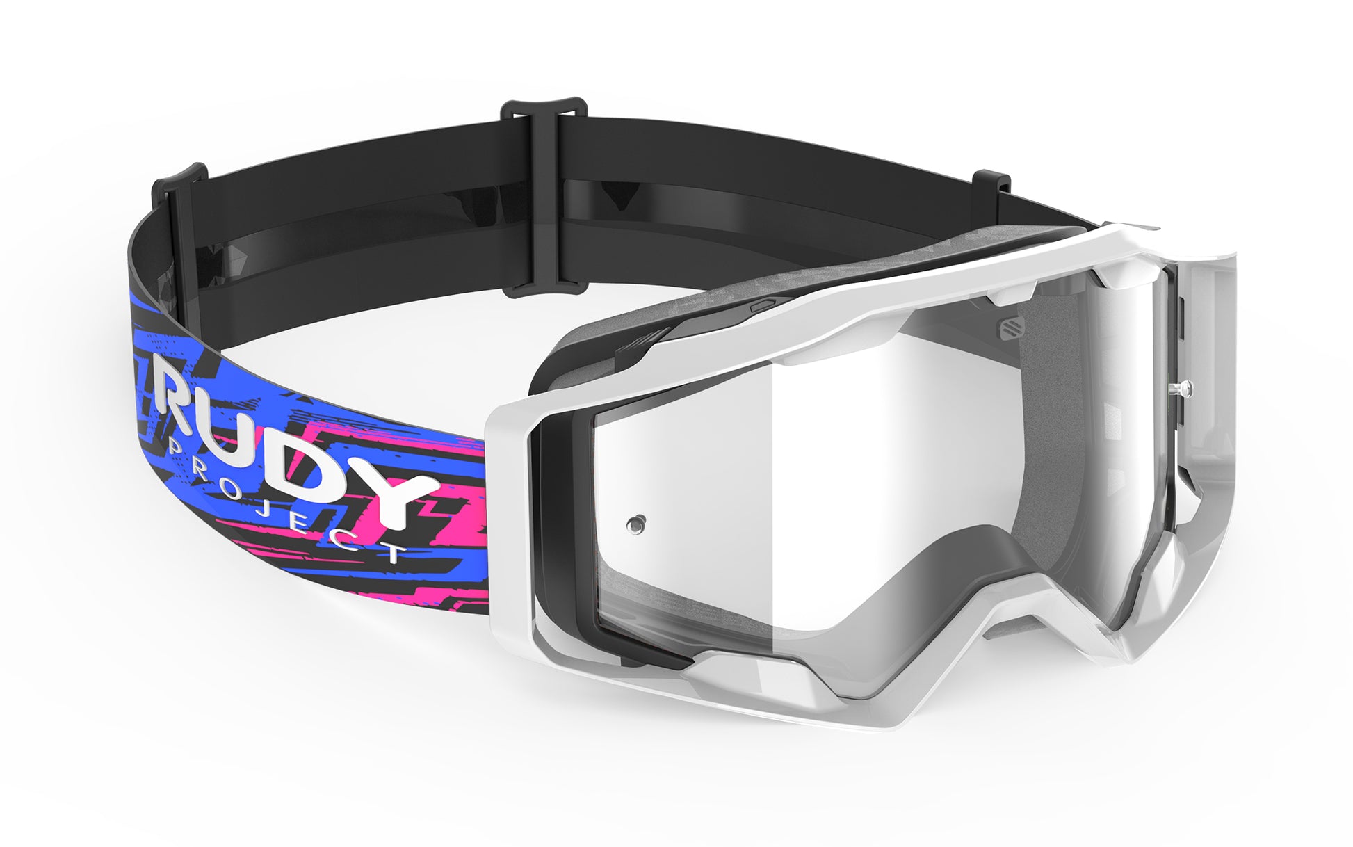 Rudy Project Override MK224469-0000 WHITE GLOSS - Transparent