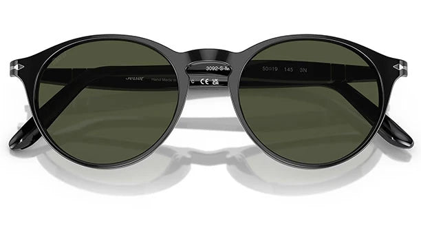 Persol PO3092SM 901458 Black – Green Polarized