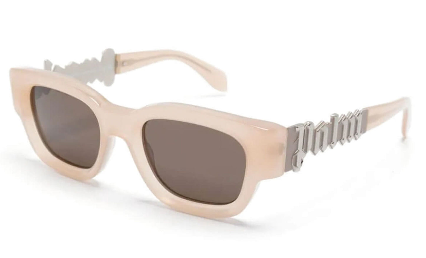 Palm Angels Posey Sunglasses Nude