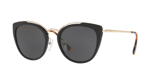 Prada Sunglasses Conceptual PR 20US 1AB5S0 Pale Gold Black