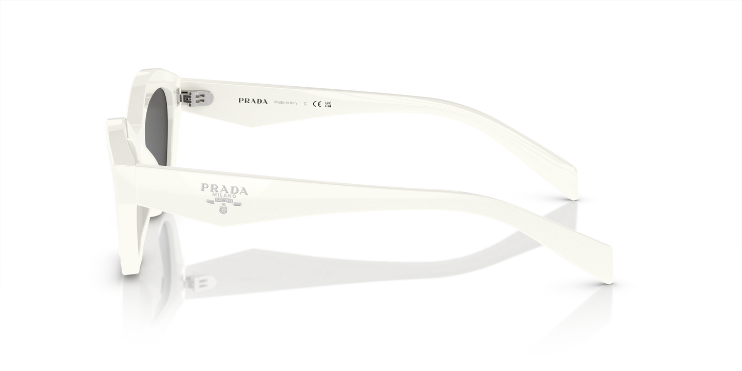 Prada sunglasses top white frame