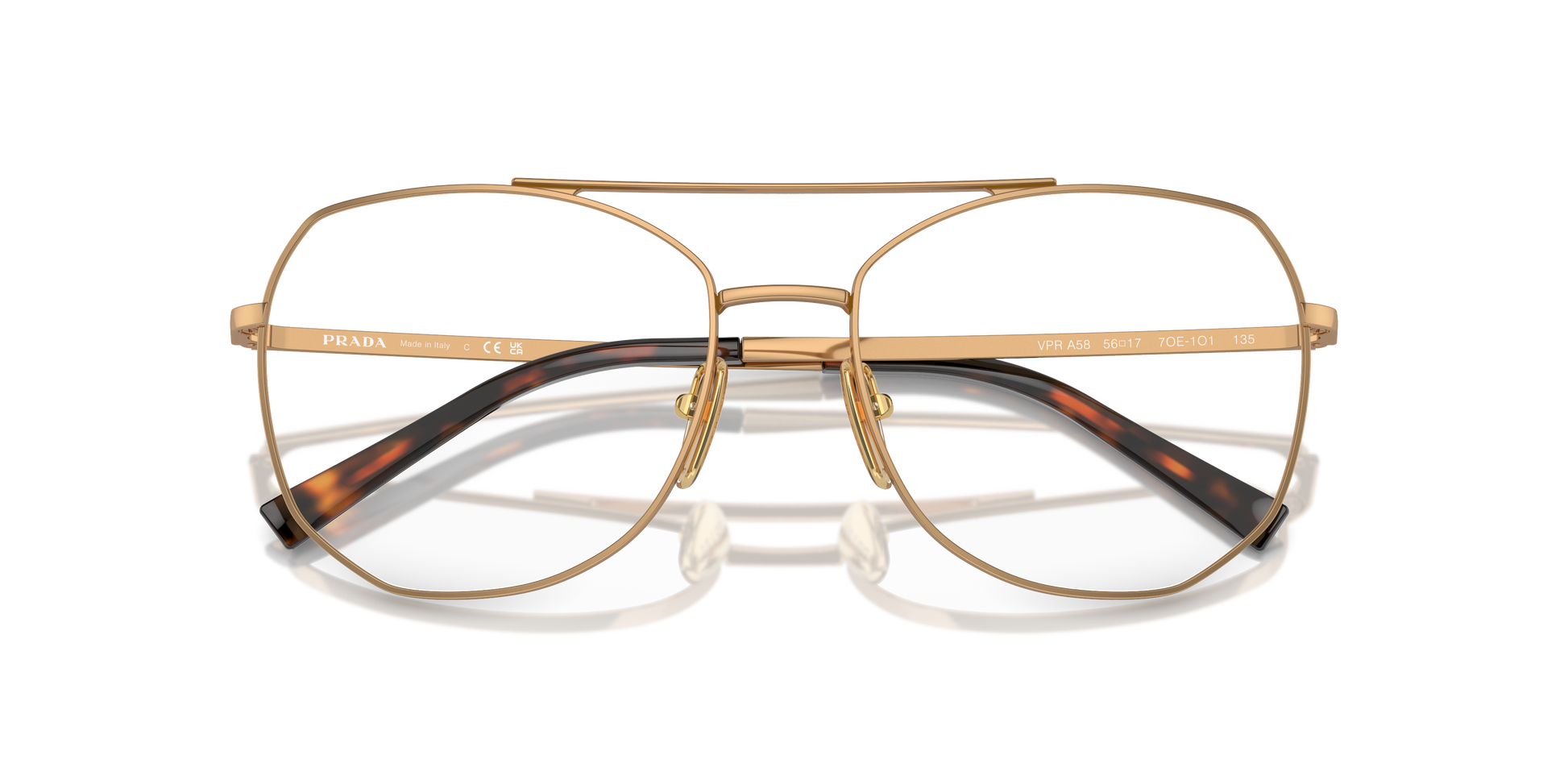 Prada Eyeglasses PR A58V 7OE1O1