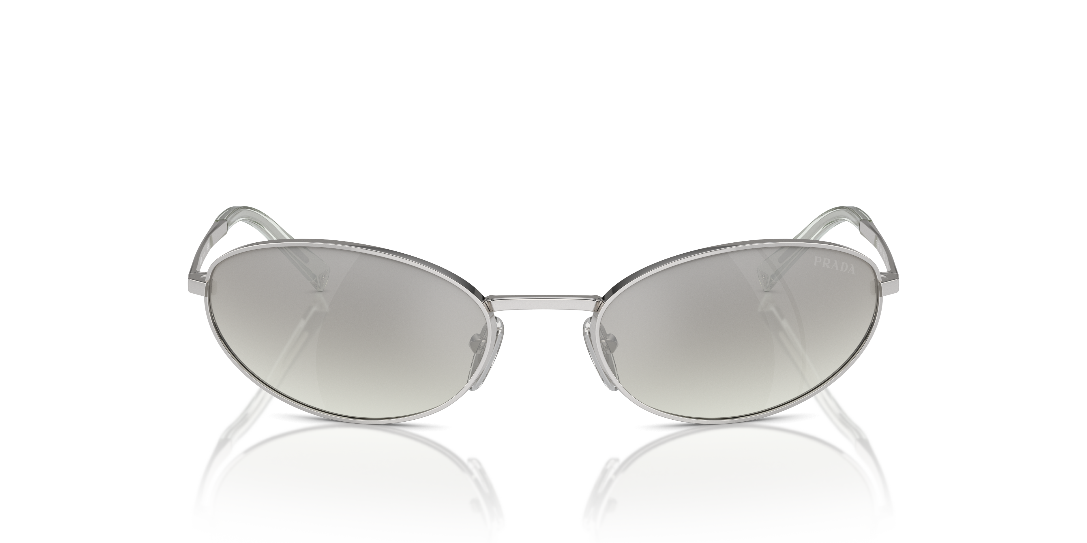 Prada PR A59S 1BC80G Sunglasses Silver for Woman – LookerOnline Prada PR A59S 1BC80G Sunglasses Silver for Woman – LookerOnline