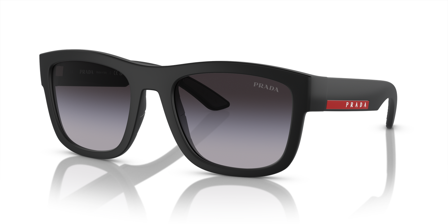 Prada Linea Rossa PS 01ZS 1BO09U Matte Black Man Sunglasses