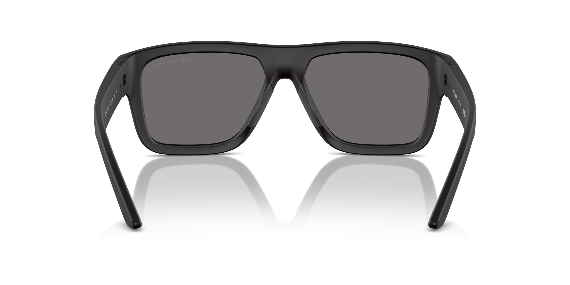 oakley prada goggles Prada Linea Rossa PS 04ZS DG002G Sunglasses Black Rubbered for Man