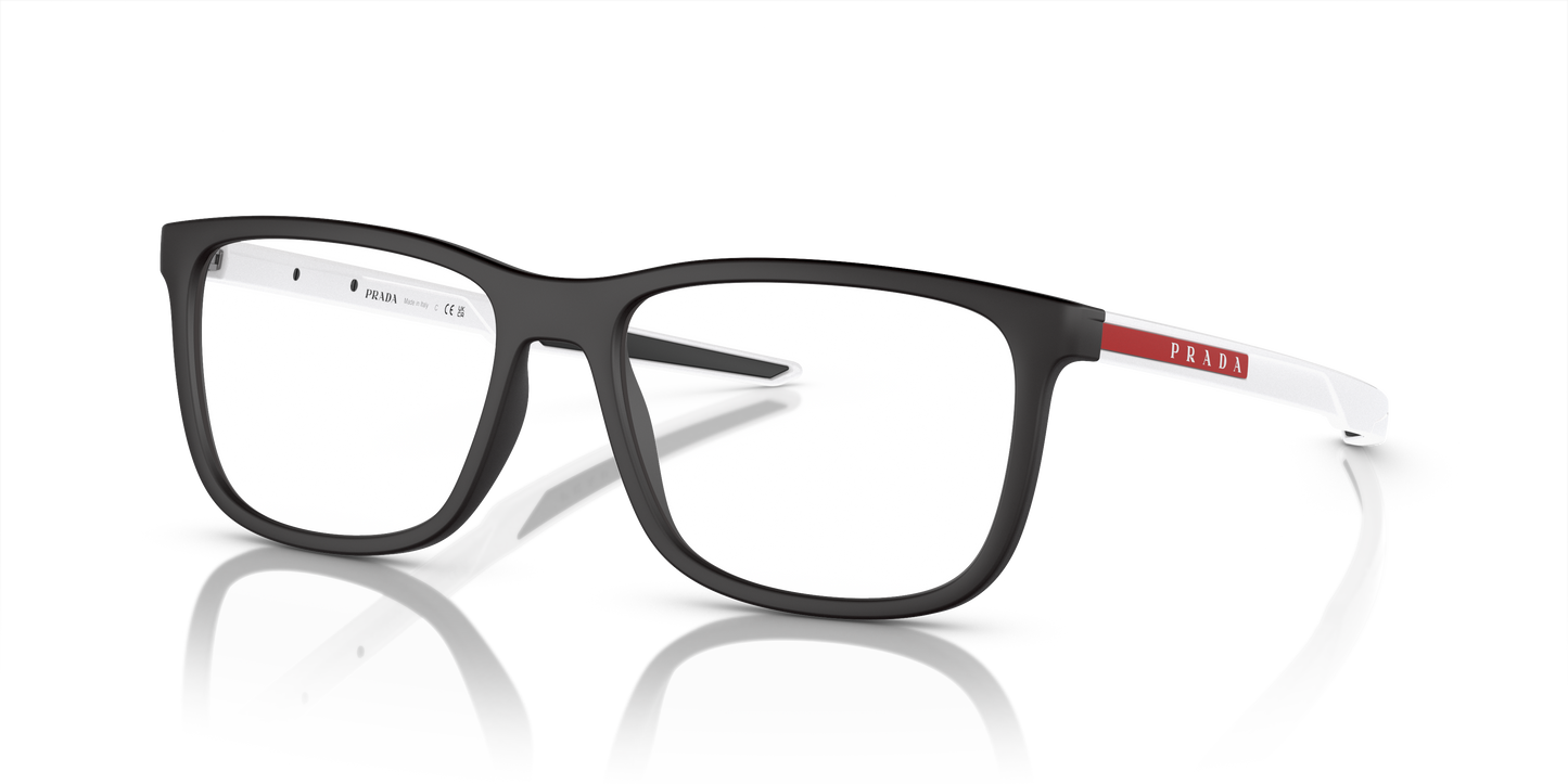 Eyeglasses Prada Linea Rossa PS 1 LV 1AB1O1 Black 