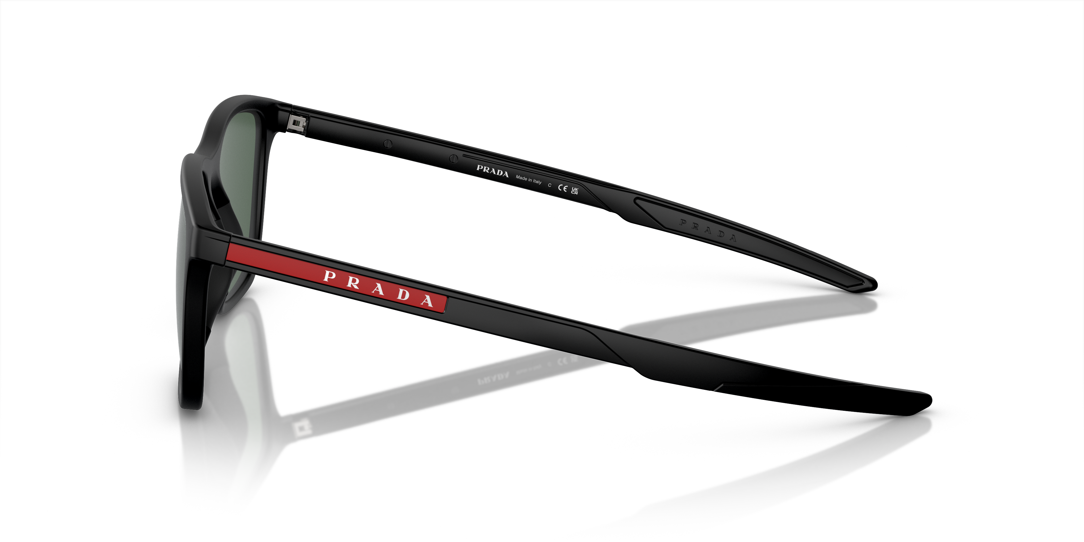 Prada Linea Rossa Sunglasses PS 10WS 1BO06U