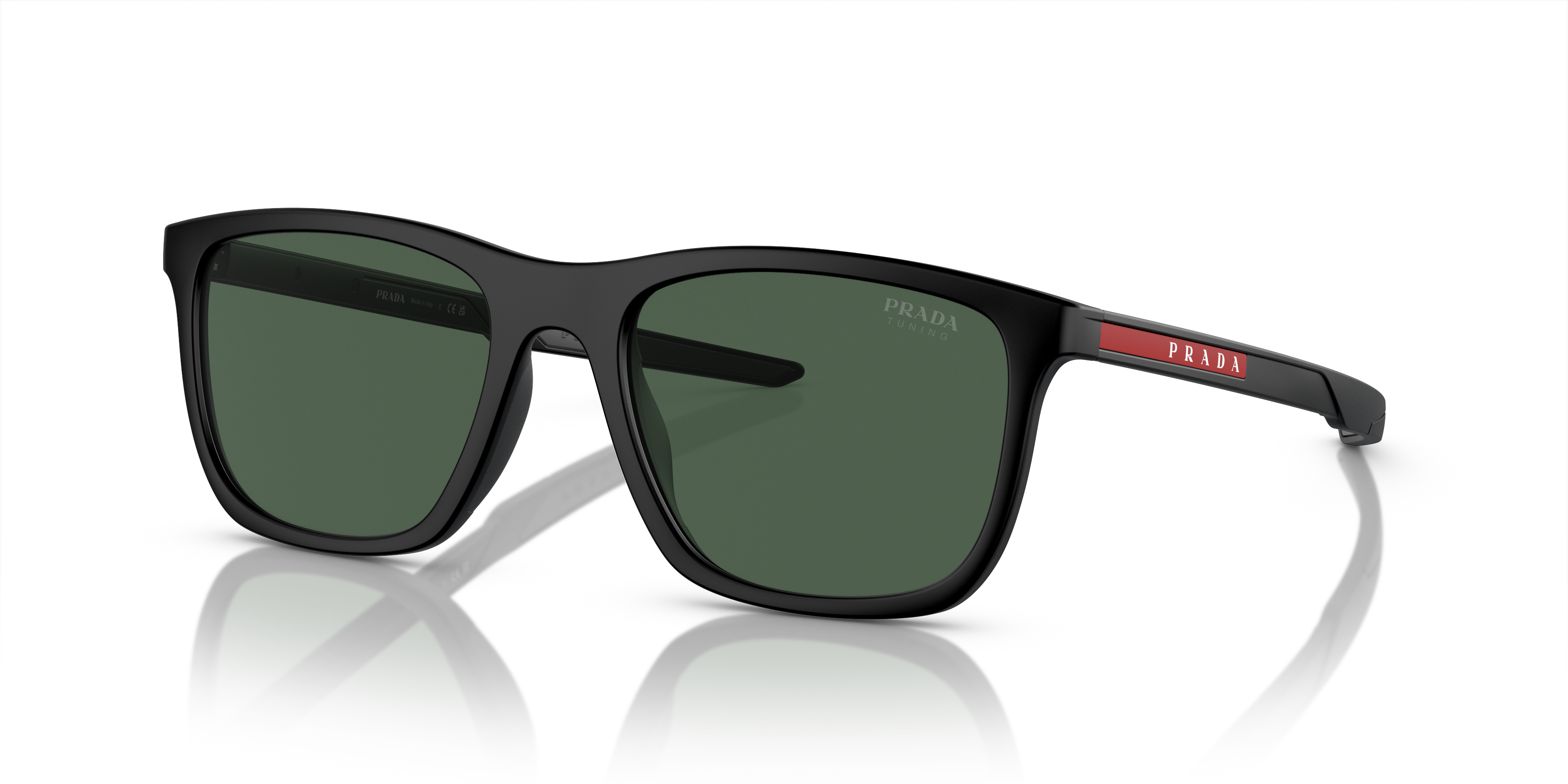 Prada Linea Rossa Sunglasses PS 10WS 1BO06U