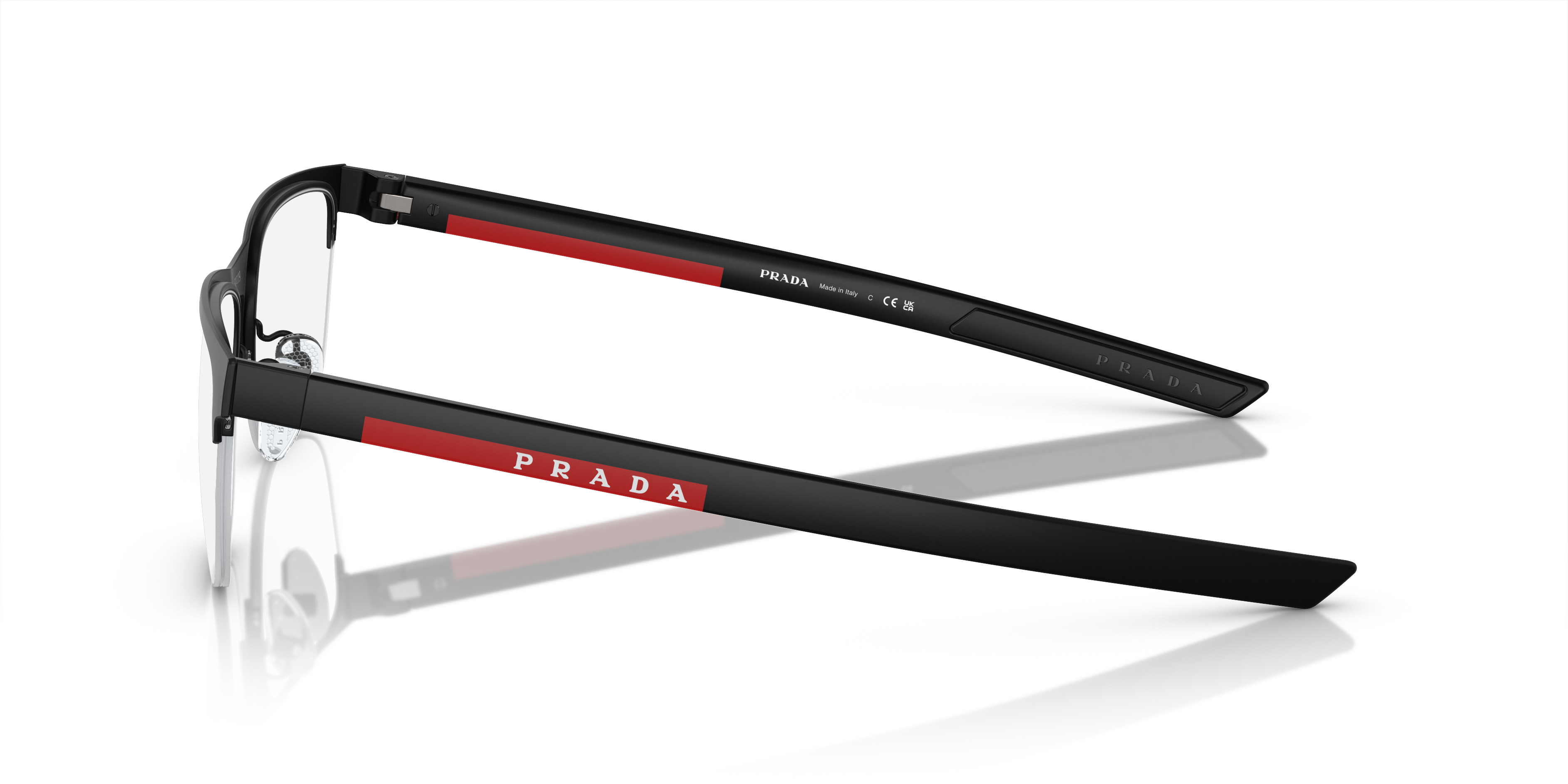 Prada Linea Rossa Eyeglasses PS 51QV 1BO1O1